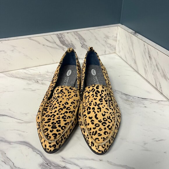 Dr. Scholl's  Elegant Shoes Color: Leopard Pony Hair Size: 10 Width - Picture 5 of 6